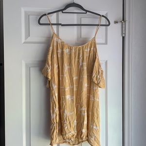 forever 21 cold shoulder dress